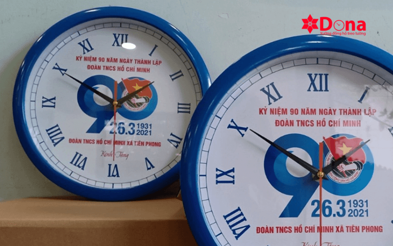 Xu hướng quà tặng đồng hồ in logo cơ quan nhà nước