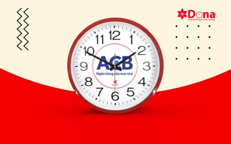Các dạng đồng hồ phổ biến thường được dùng in logo ngân hàng