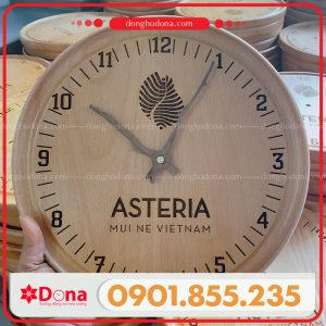 Đồng hồ gỗ tự nhiên ASTERIA