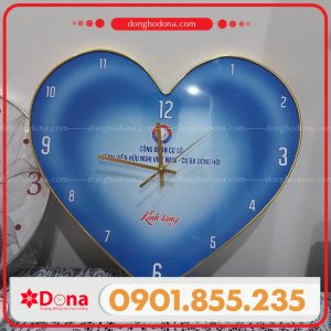 Đồng hồ tạo hình trái tim
