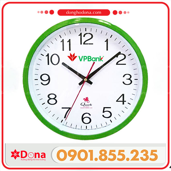 Đồng hồ vành xanh VPBank