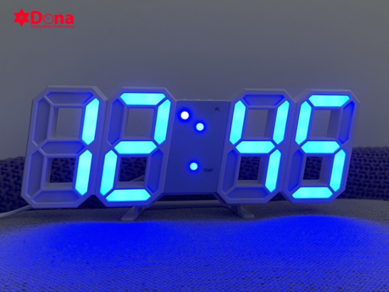 Đồng hồ treo tường LED và LED 3D