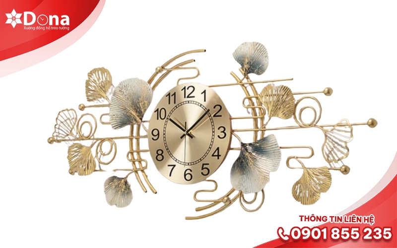 Đồng hồ treo tường nghệ thuật cho phòng khách