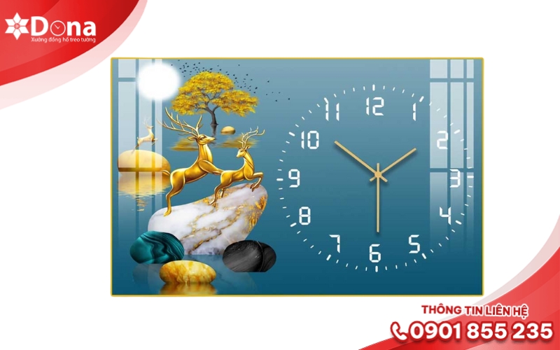 Đồng hồ treo tường phong thủy (theo mệnh, tuổi)