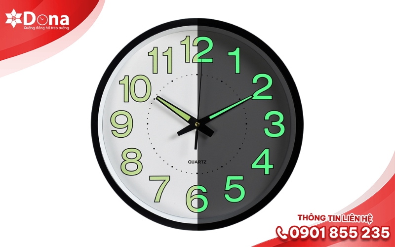 Top 5 Đồng Hồ Treo Tường Phản Quang Được Ưa Chuộng
