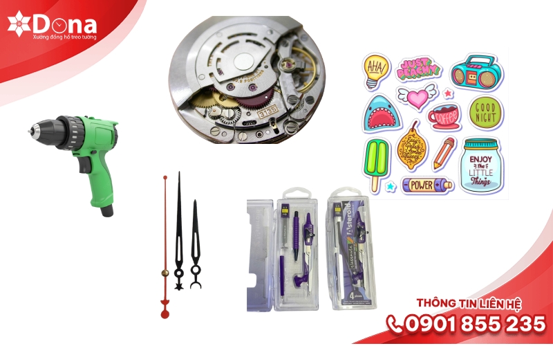 Dụng cụ và vật liệu cần thiết