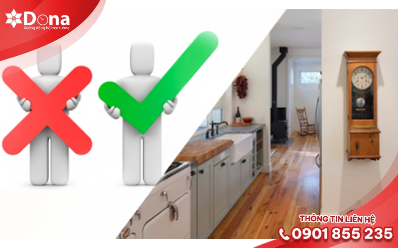 Bí Quyết Chọn Vị Trí Đồng Hồ Treo Tường Hút Tài Lộc