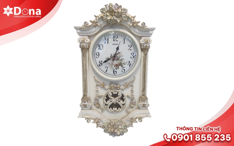 Đồng hồ quả lắc đứng phong cách châu Âu