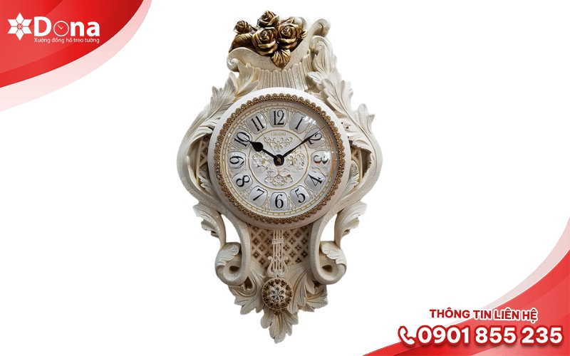 Đồng hồ quả lắc treo tường tân cổ điển