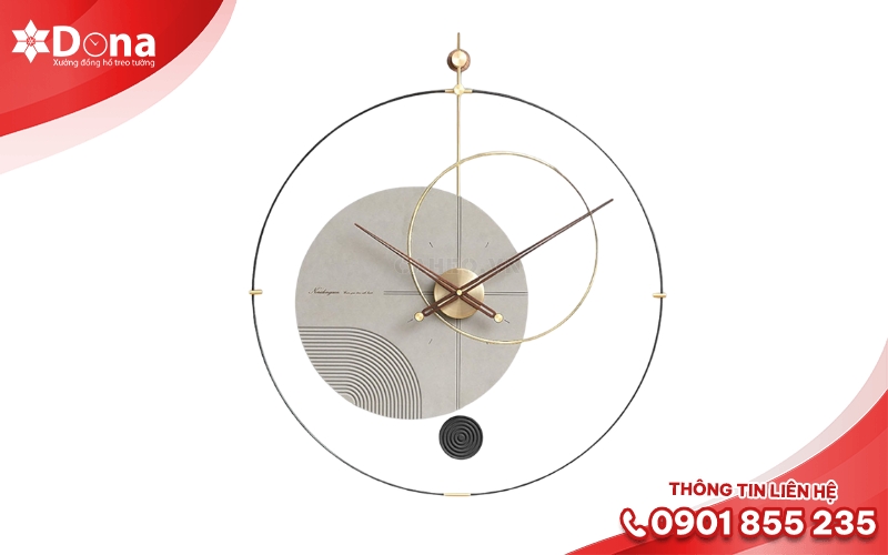 Đồng hồ treo tường phong cách tối giản Bắc Âu Đồng hồ treo tường phong cách tối giản Bắc Âu