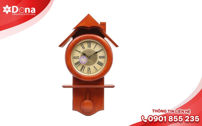Đồng hồ treo tường nghệ thuật kèm nhạc thư giãn