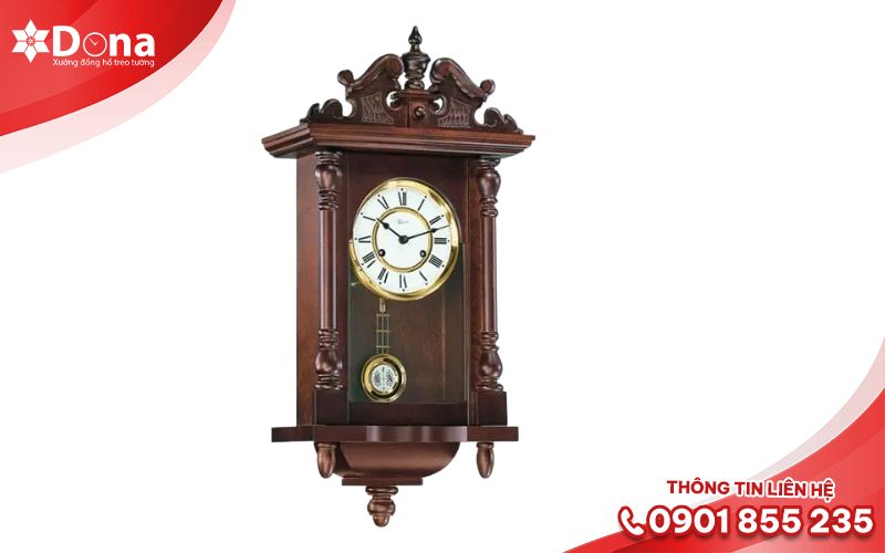 Đồng hồ treo tường vintage có nhạc cổ điển