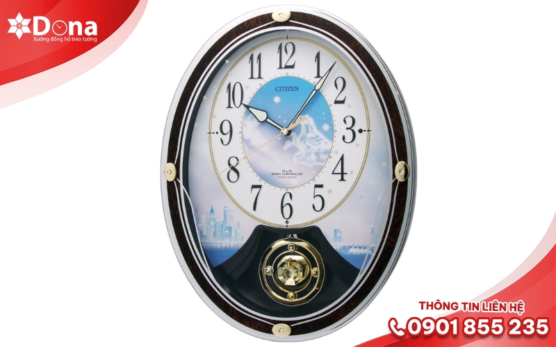 Bước 2: Đặt đồng hồ ở vị trí thuận lợi để bắt tín hiệu sóng radio