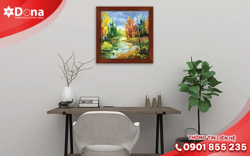 Tranh treo tường phong cảnh nhỏ gọn Tranh treo tường phong cảnh nhỏ gọn