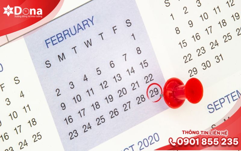 Cách tính khi có năm nhuận