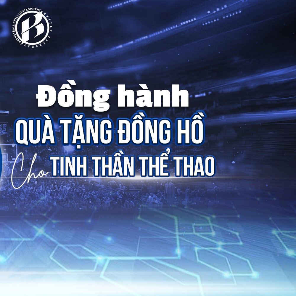 Đồng hồ treo tường in logo Kimban Hoops - hình ảnh 2